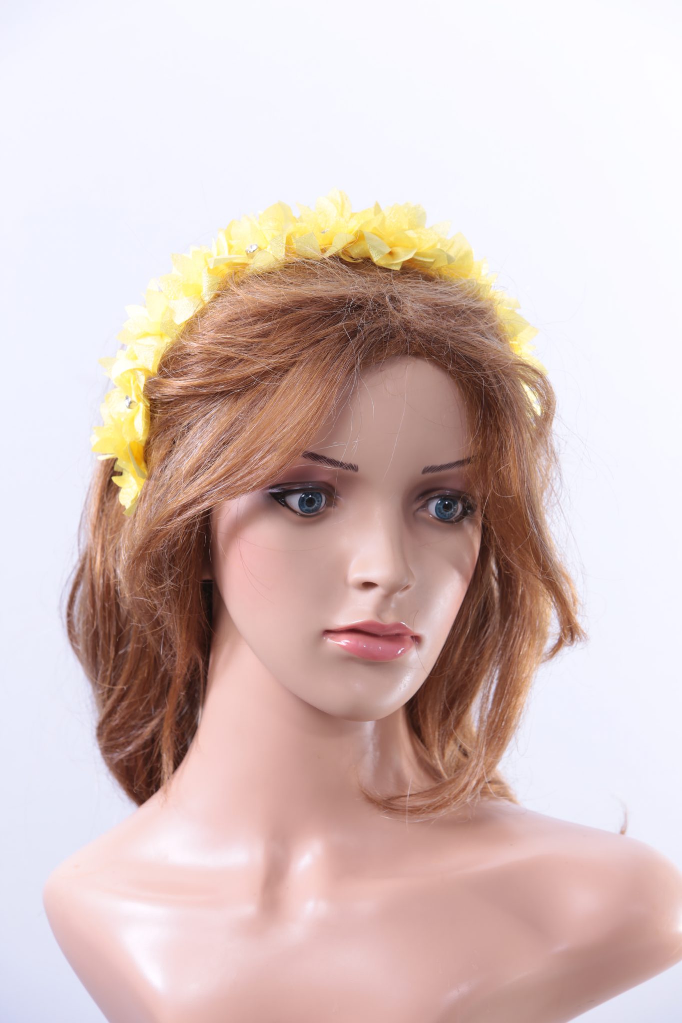 Yellow flower headband Headpiece Fascinator Hat - Maighread Stuart ...